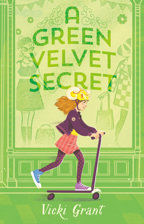 Audiobook Cover Photo "A Green Velvet Secret" written by Vicki Grant